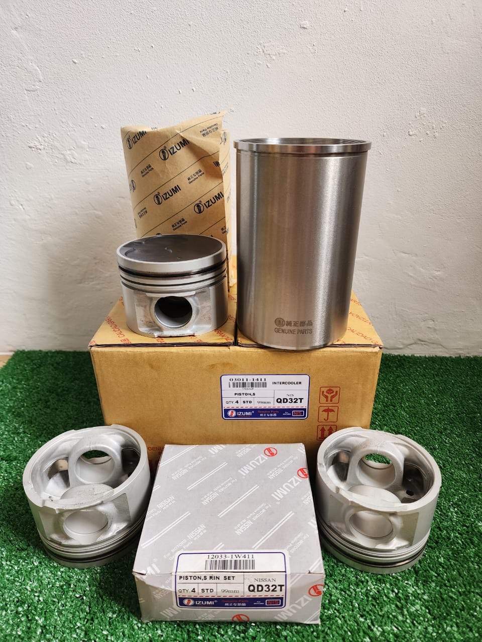 Liner Kit Nissan QD32 3.2L (4 Cil.) - Calidad Original Izumi (Japón)