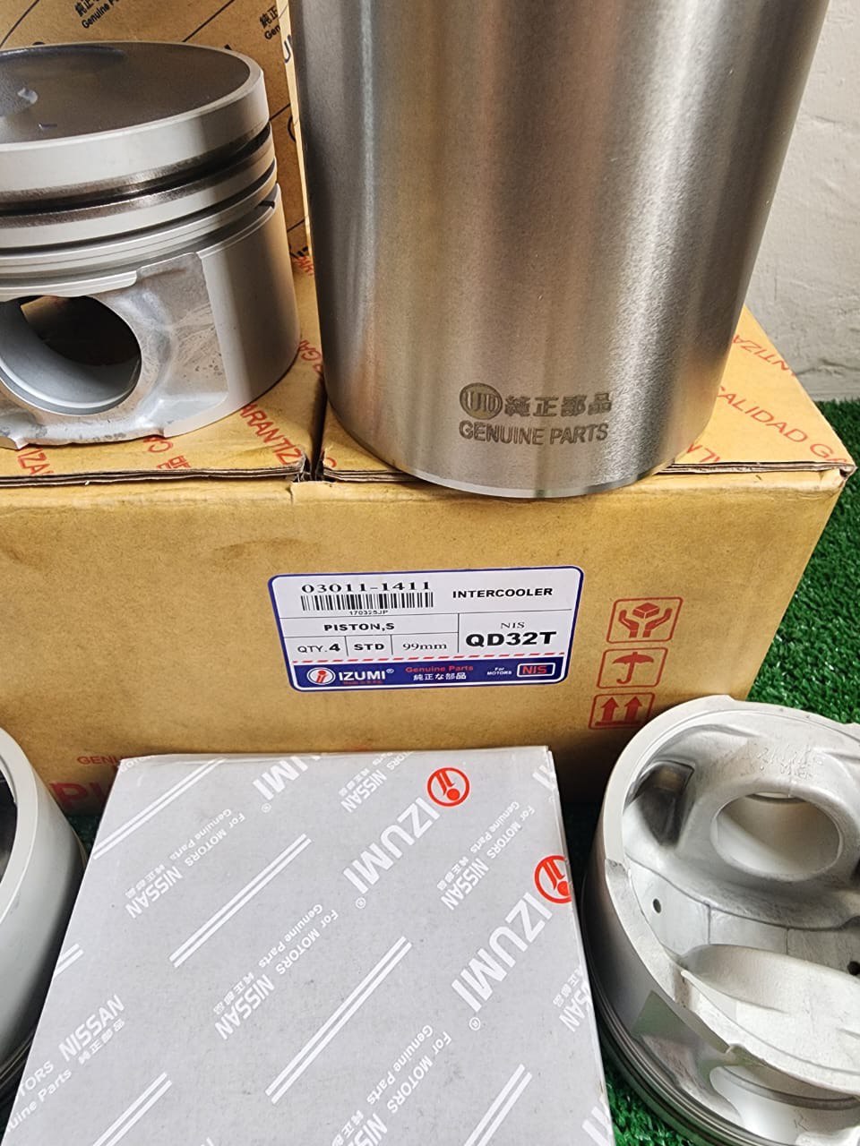 Liner Kit Nissan QD32 3.2L (4 Cil.) - Calidad Original Izumi (Japón)