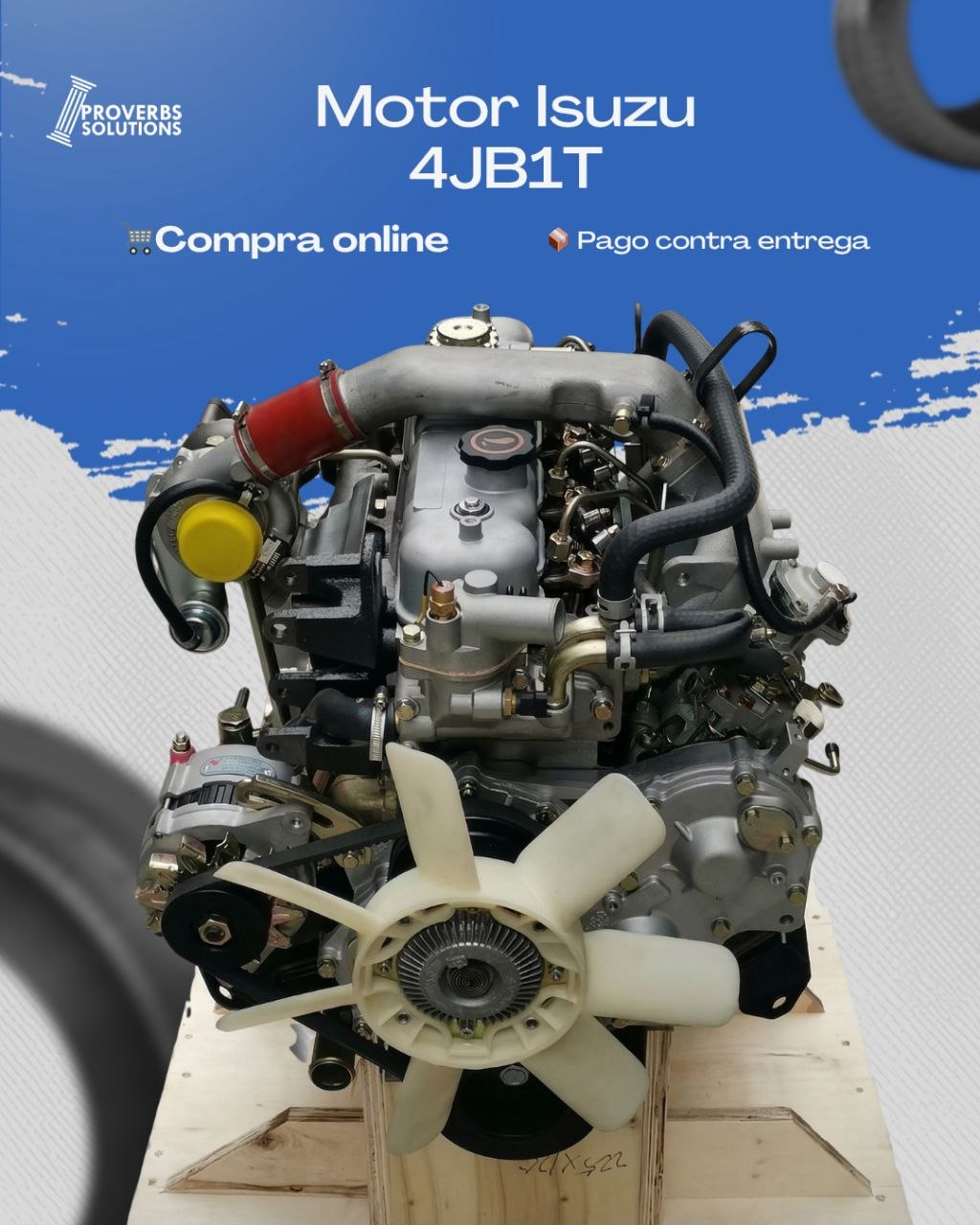 Motor Isuzu 4JB1t 2.8L Turbo Diésel