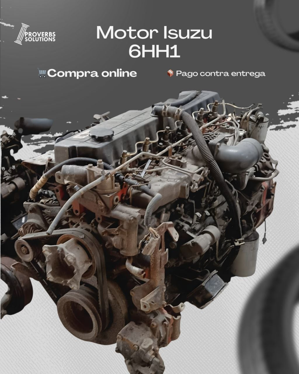 Motor Isuzu 6HH1 8.2L Diesel