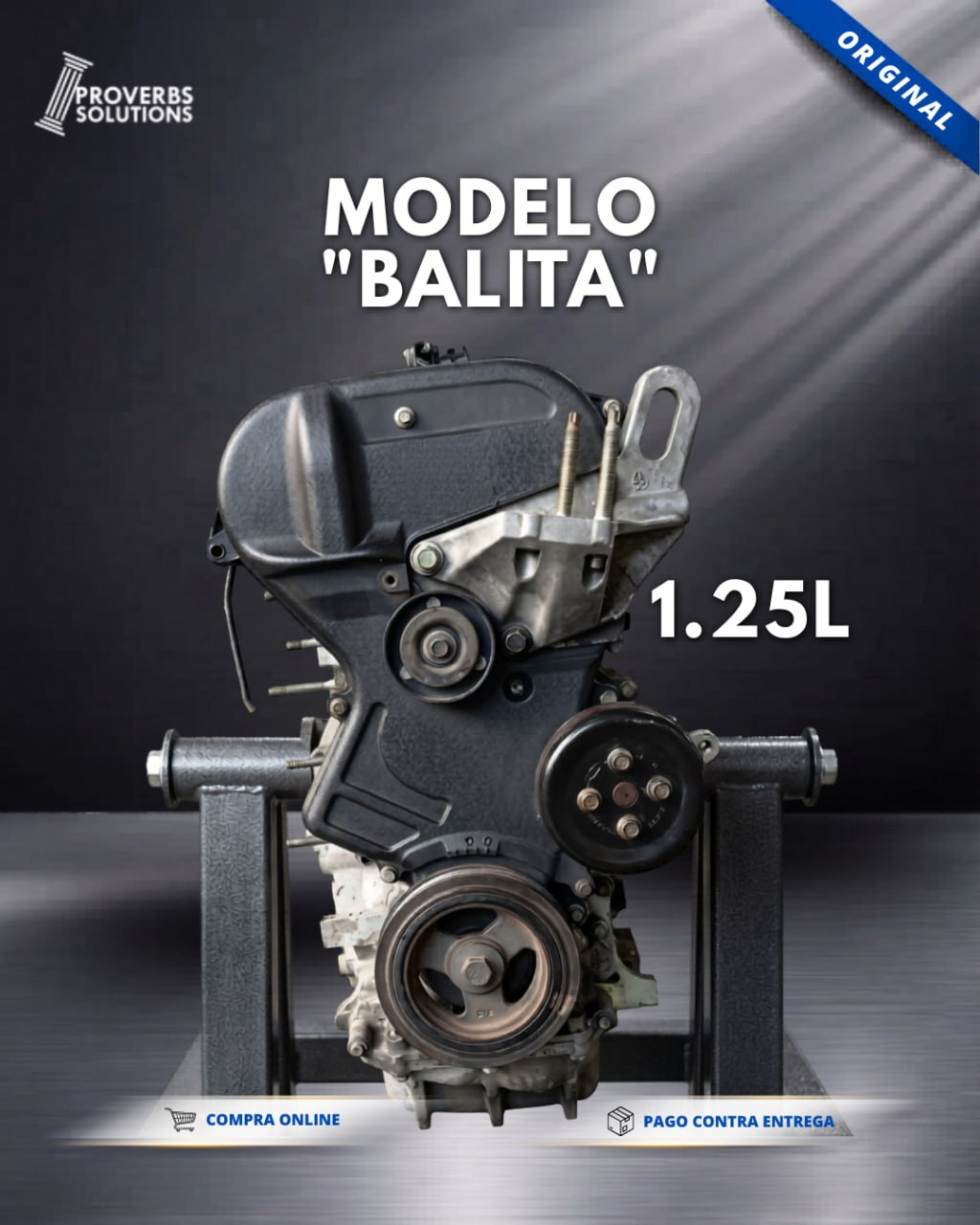 Motor Ford Fiesta 1.25L (Modelo Balita) - 7/8 Usado de Importación