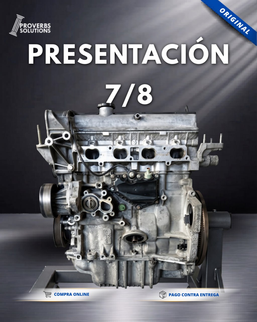Motor Ford Fiesta 1.25L (Modelo Balita) - 7/8 Usado de Importación