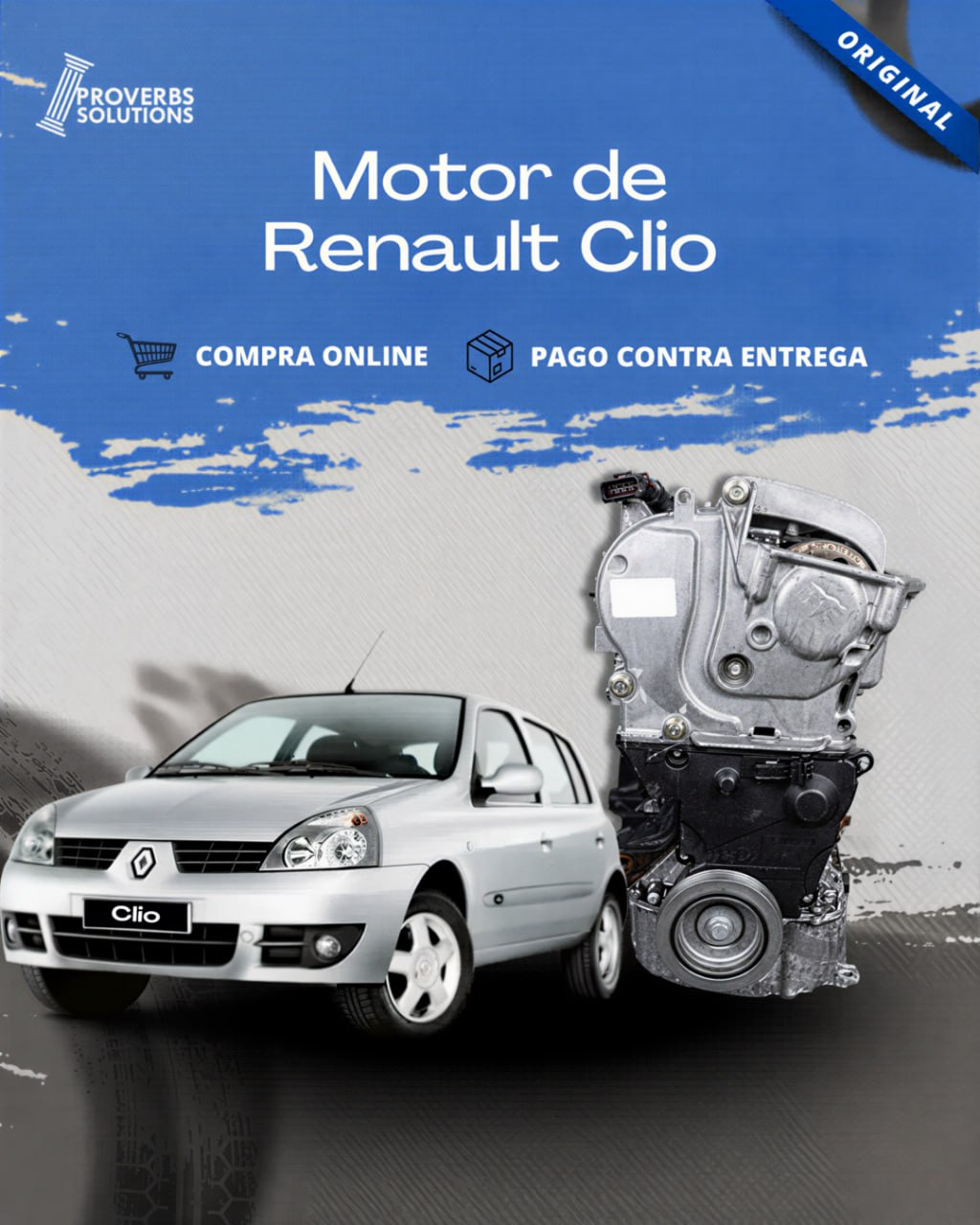 Motor Renault Clio 1.6L 16V (Modelo K4M) - Presentación 7/8 Usado de Importación